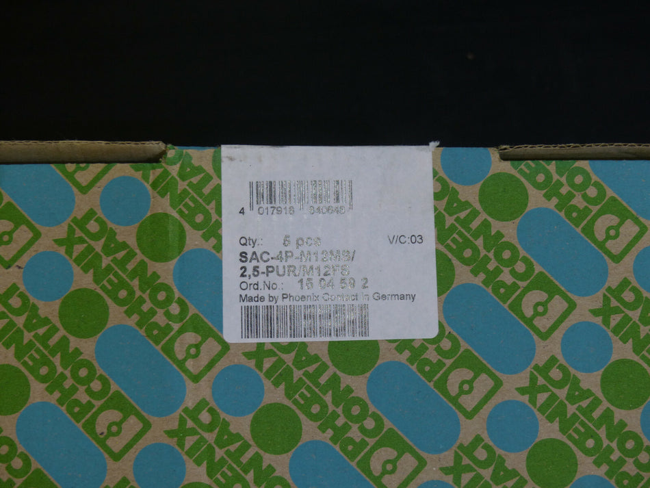 Phoenix Contact SAC-4P-M12MS/2,5-PUR/M12FS