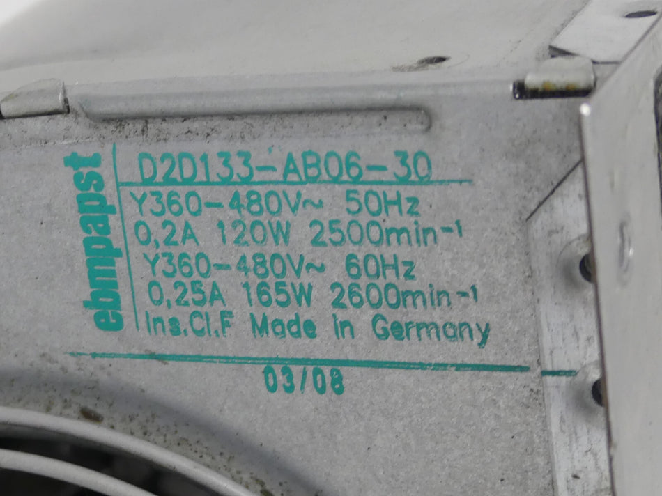 EBMPAPST SIMODRIVE RADIALGEBLÄSE D2D133-AB06-30