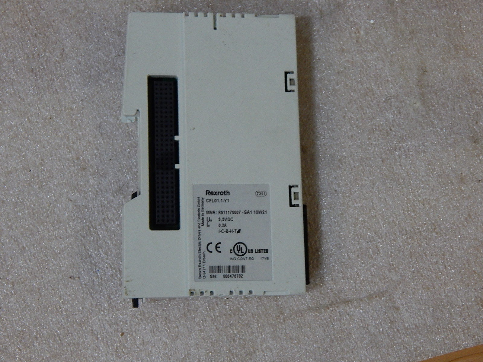 CFL01.1-Y1  CFL011Y1  FUNCTION MODULE REXROTH Used