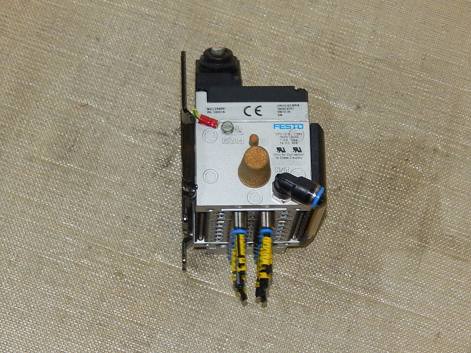  FESTO CPV-10-VI 18200 /CPV10-GE-MP-8 Ventilinsel  s.Bilder used