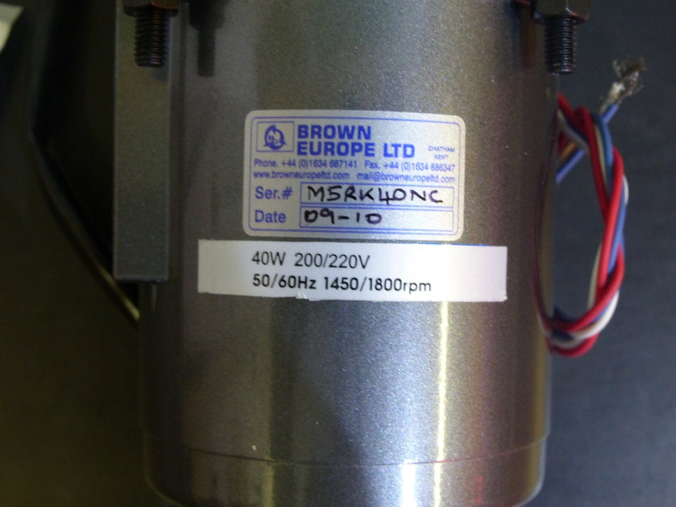 Brown Europe M5RK40NC s. Bilder