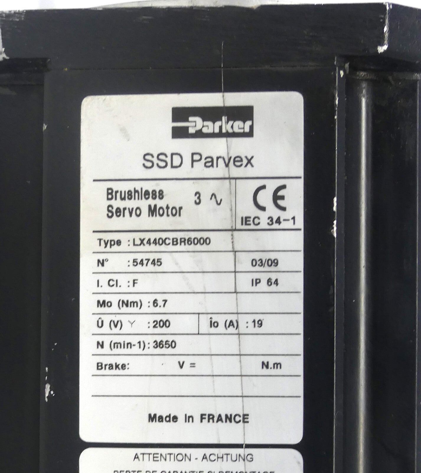 Parker LX440CBR6000