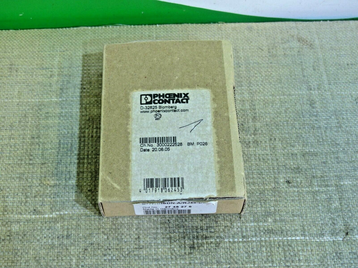 Phoenix contact D-TR1/ISDN-A/RJ45-BB