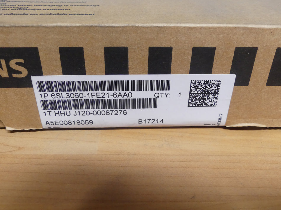 Siemens 6SL3060-1FE21-6AA0