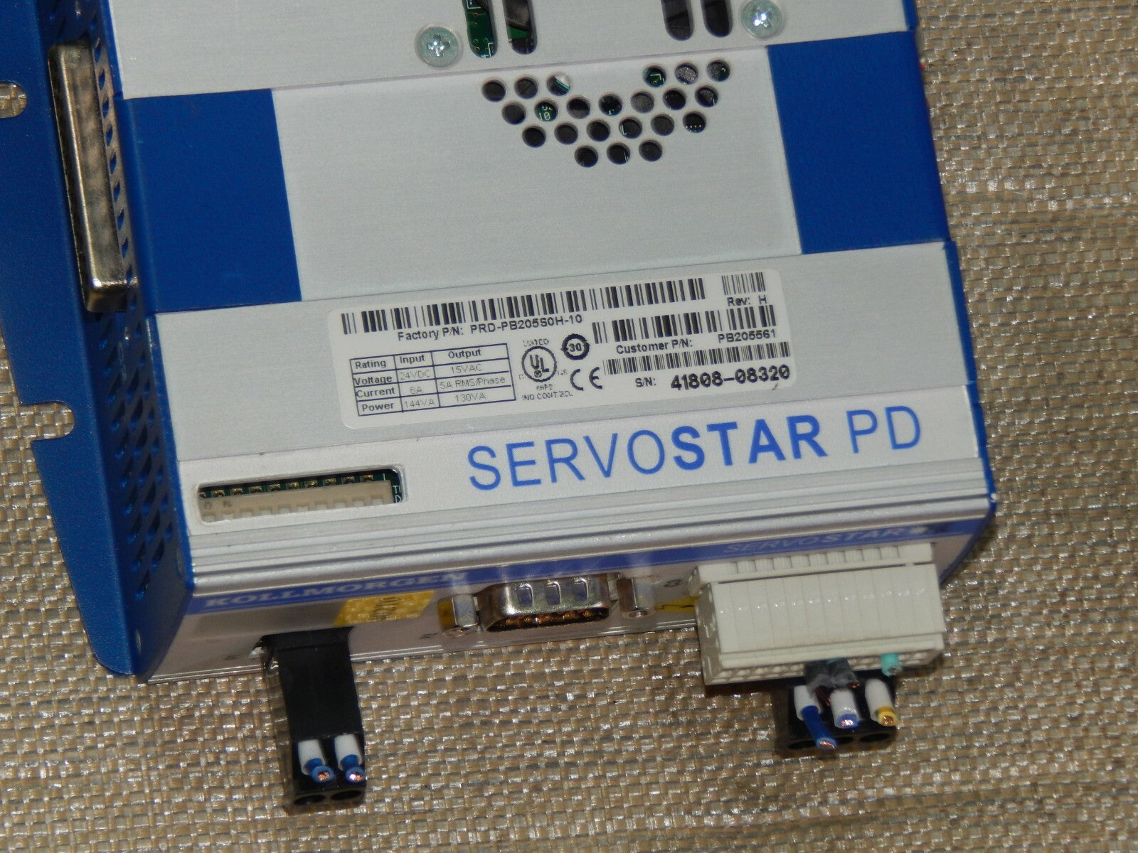  Kollmorgen ServoStar  PB205561  PRD-PB205S0H-10 Servoregler 