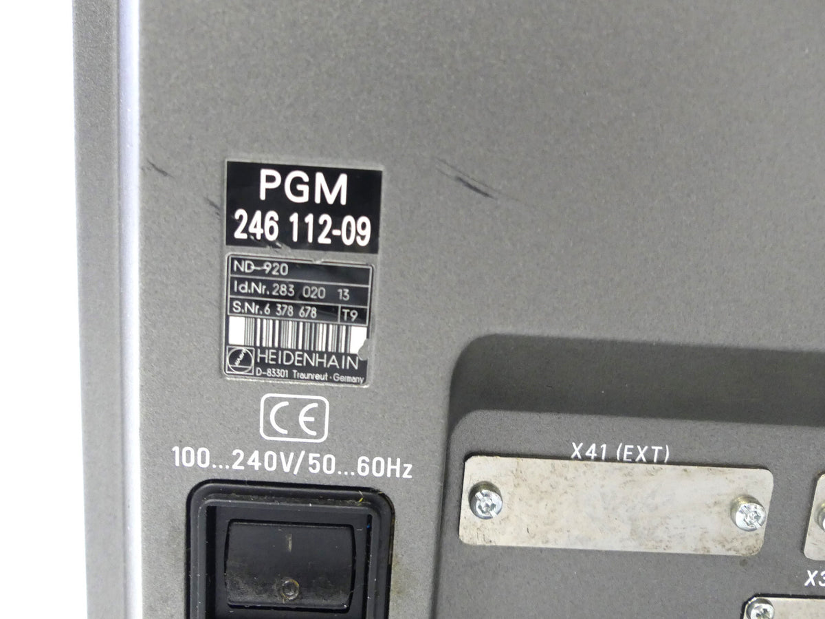 Heidenhain ND-920  PGM 246 112-09