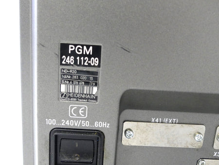 Heidenhain ND-920  PGM 246 112-09