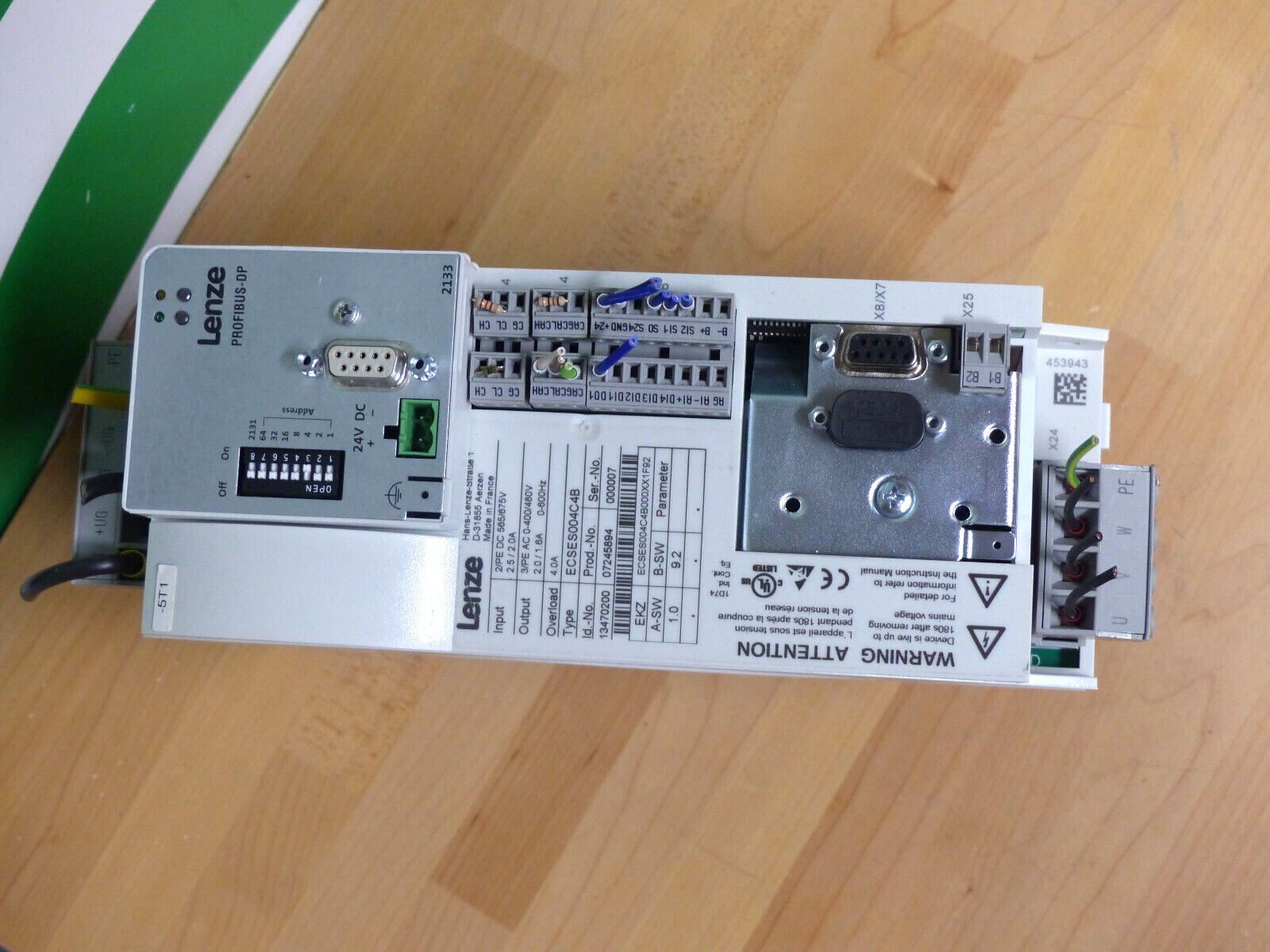 Lenze ECSES004C4B ECSES 00 4C 4B Servo-Achsmodul