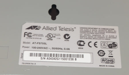 ALLEID TELESIS AT-FS705L eco friendly