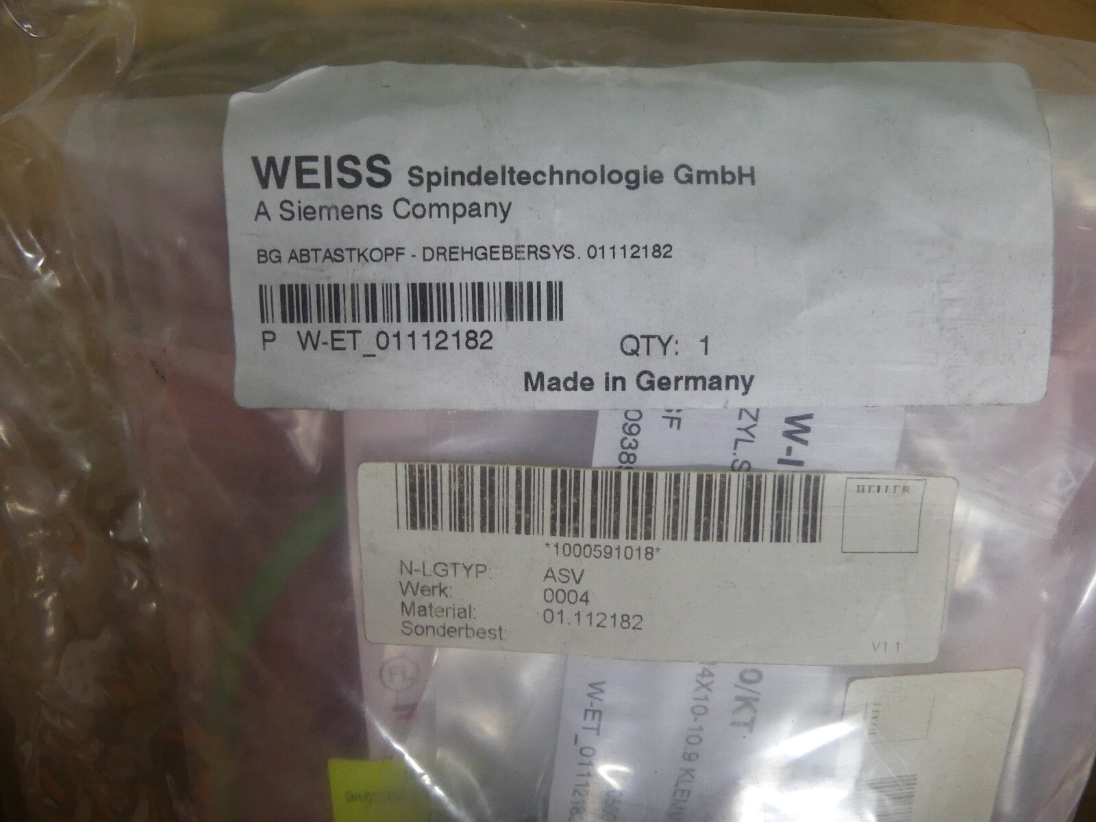 weiss spindeltechnologie bg abtastkopf P  W-ET_01112182