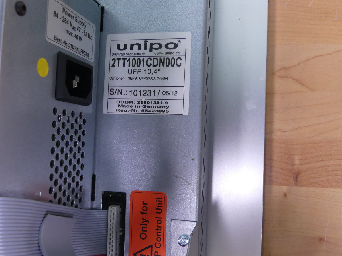 Unipo UFP Monitor 2TT1001CDN00C Contol Unit 7BXUFP03GH00 s.Bilder