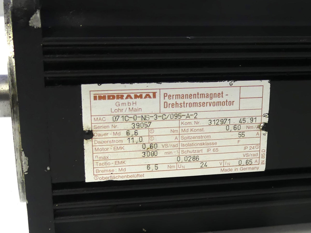 Indramat MAC071C-0-NS-3-C/095-A-2