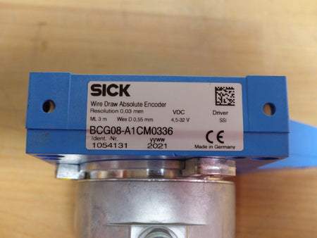 SICK BCG08-A1CM0336 / BCG08A1CM0336 leicht beschädigt s.Bilder