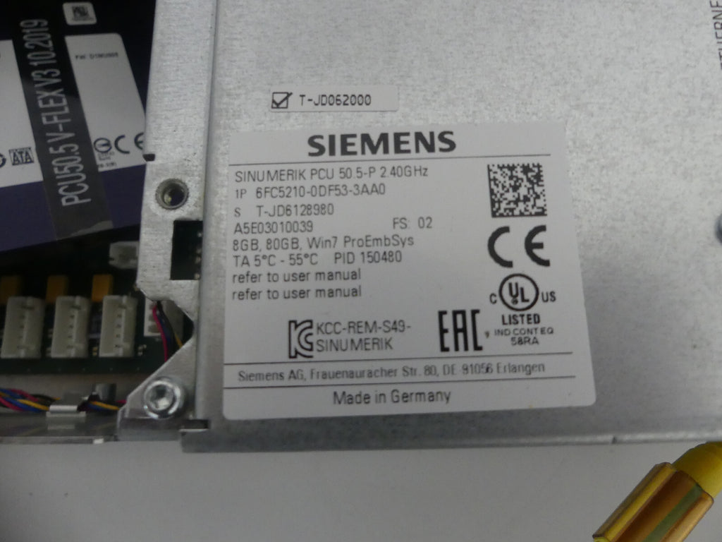 Siemens 6FC5210-0DF53-3AA0 ohne Deckel