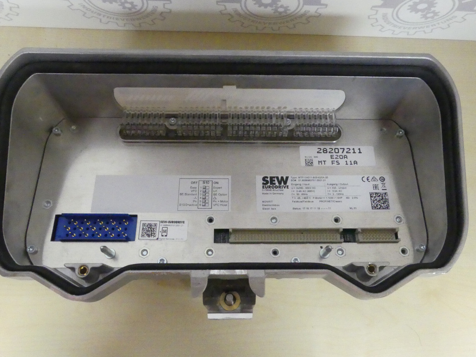 SEW EURODRIVE Type: MTF11A011-503-E20A-20