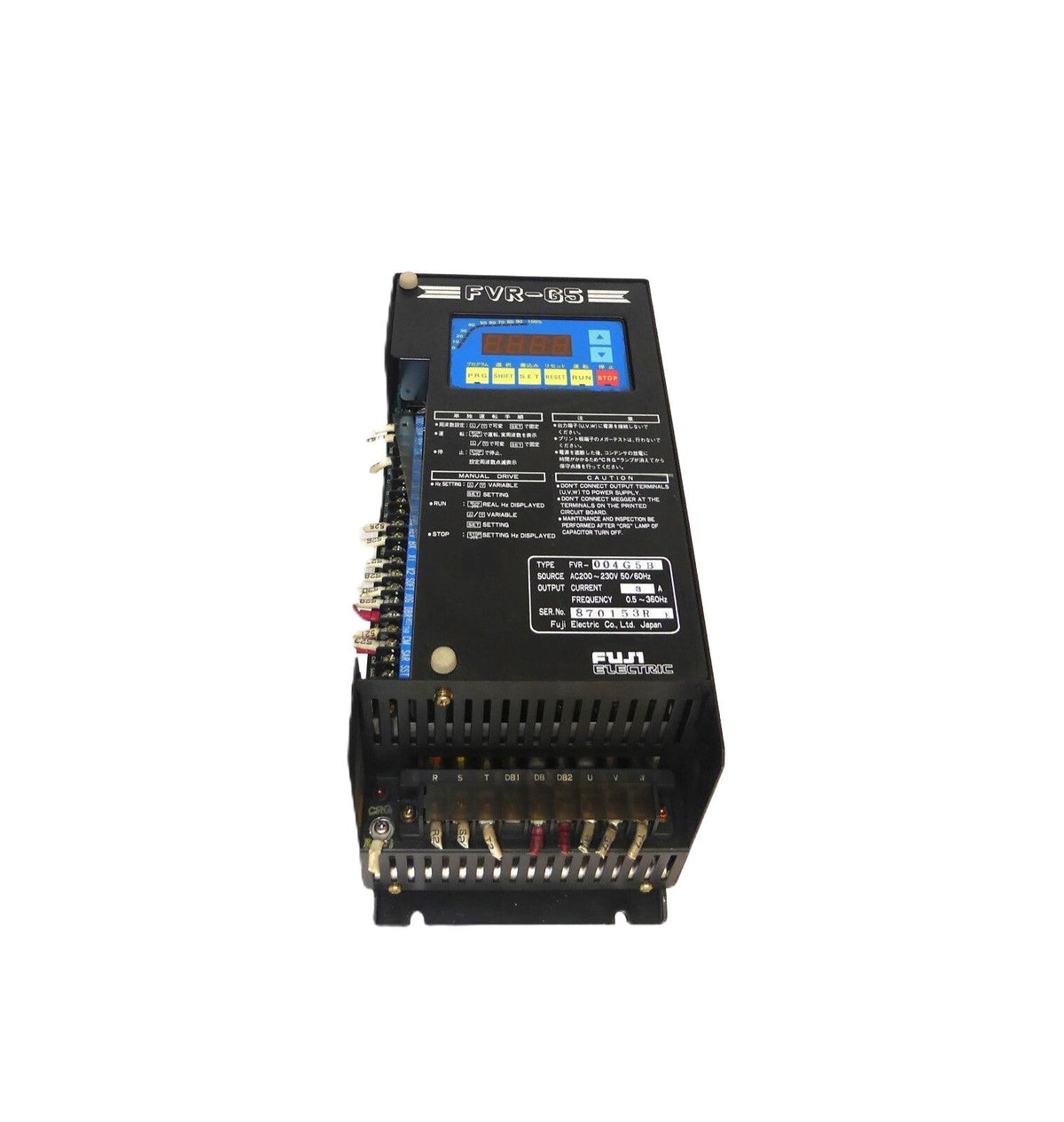 Fuji Electric FVR-G5 variabler Frequenzantrieb FVR-0 0 4 G 5