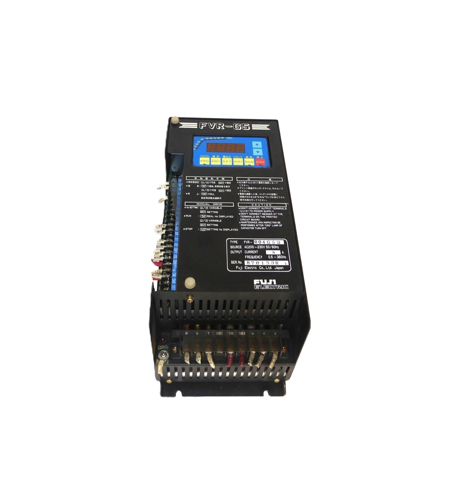 Fuji Electric FVR-G5 variabler Frequenzantrieb FVR-0 0 4 G 5
