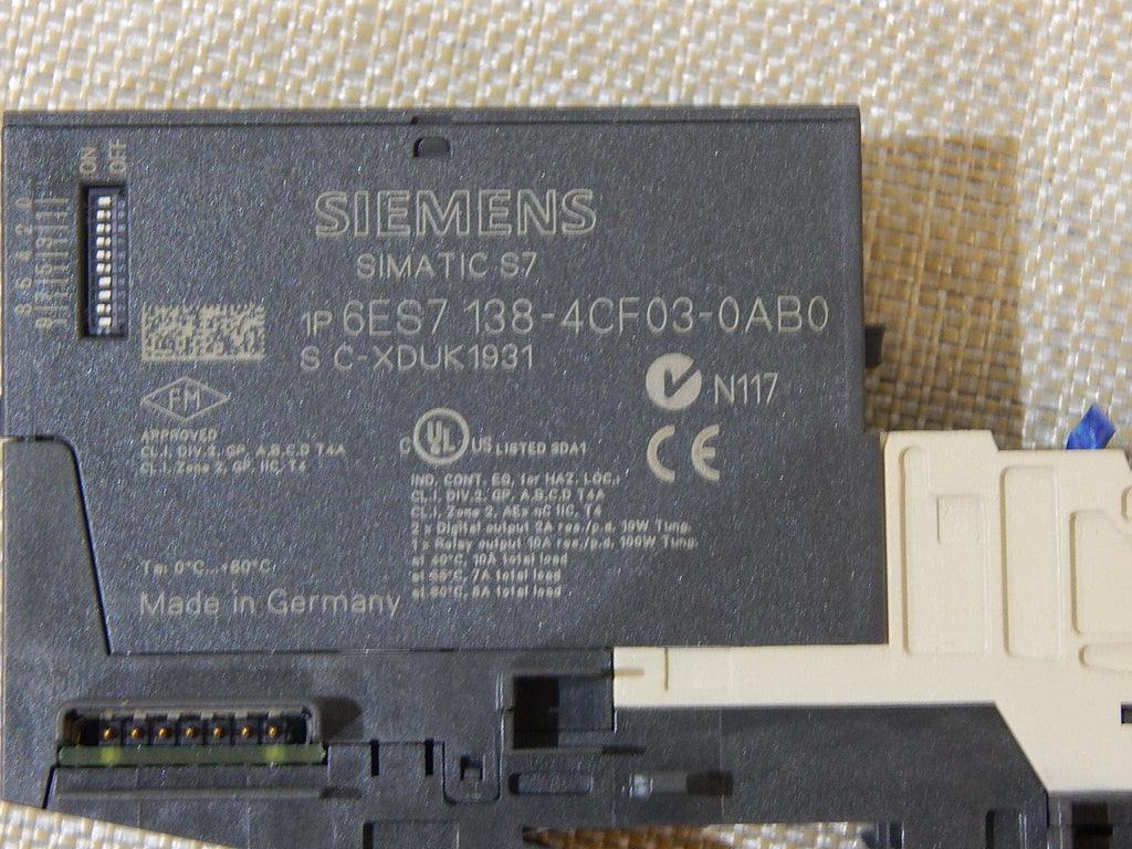 Siemens Simatic S7 PROFIsafe,  6ES7138-4CF03-0AB0  Used