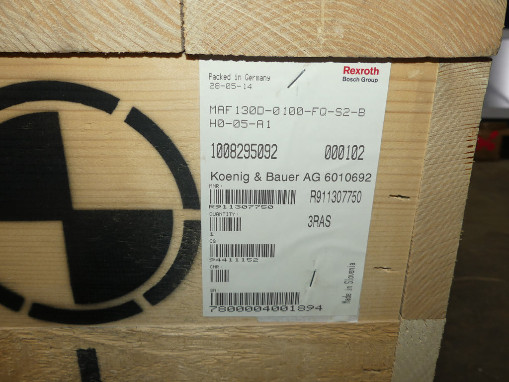 REXROTH MAF130D-0100-FQ-S2-BH0-05-A1