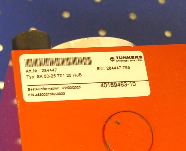 TÜNKERS SA 50-25T0125HUB
