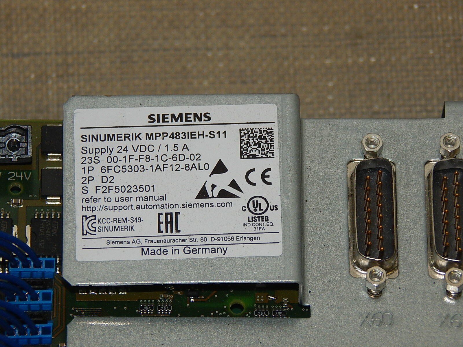  Siemens Sinumerik 6FC5303-1AF12-8AL0  s.Bilder