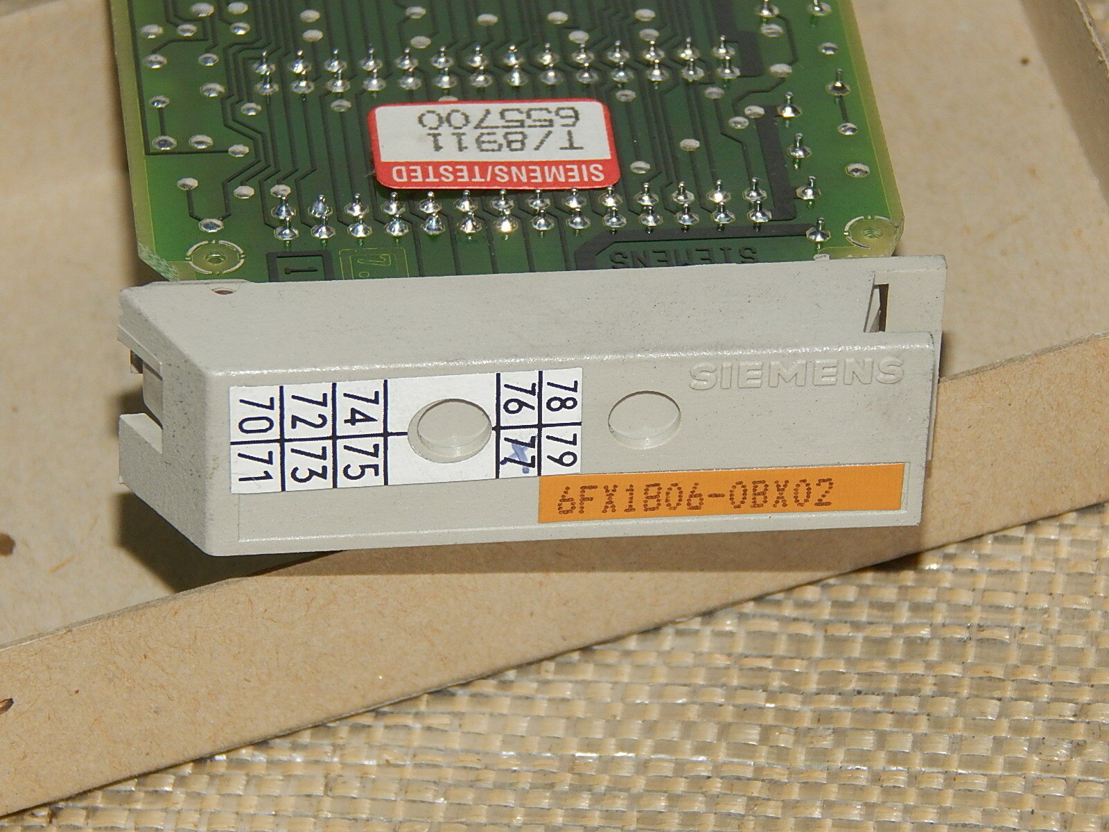 Siemens Sinumerik 6FX1806-0BX02