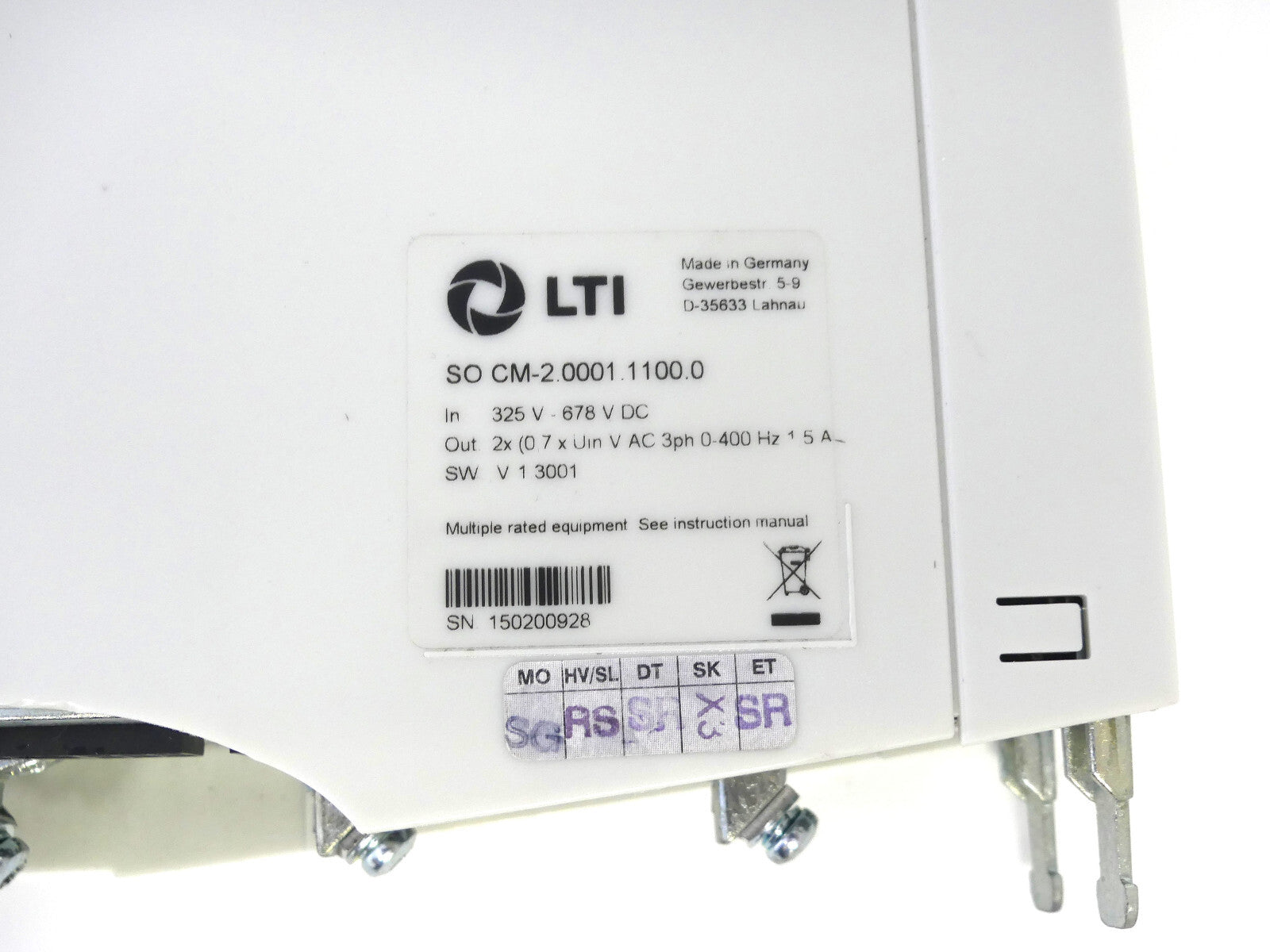 LTI SO CM-2.0001.1100.0