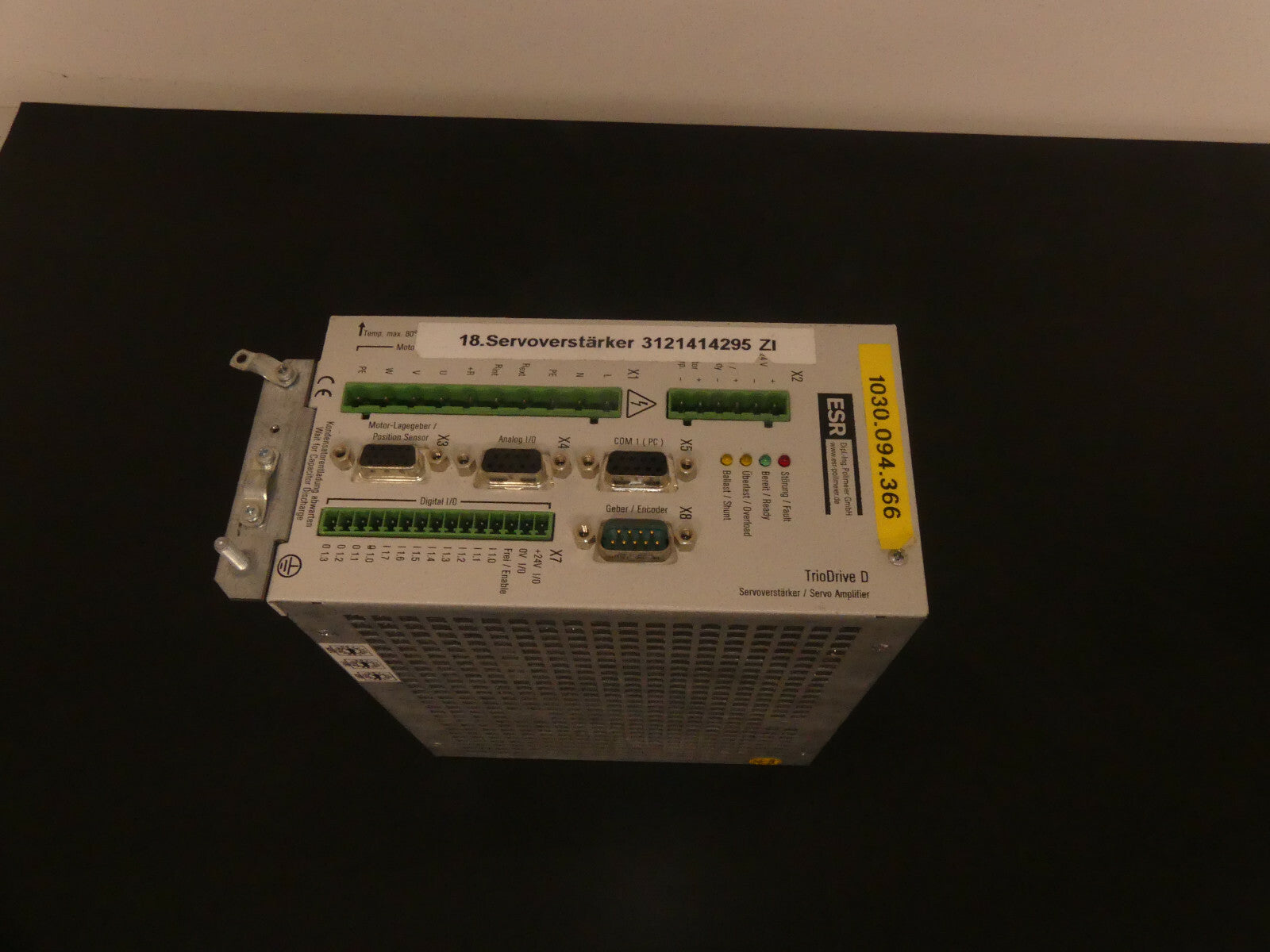  ESR TrioDrive D servo amplifier B1-R1-A1-F2