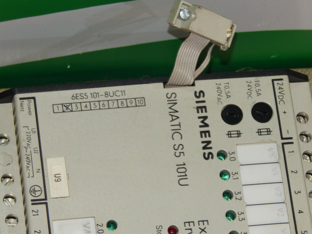  Siemens Simatic S5-101U 6ES5101-8UC11 Erweiterungsgerät 6ES5 101-8UC11 used