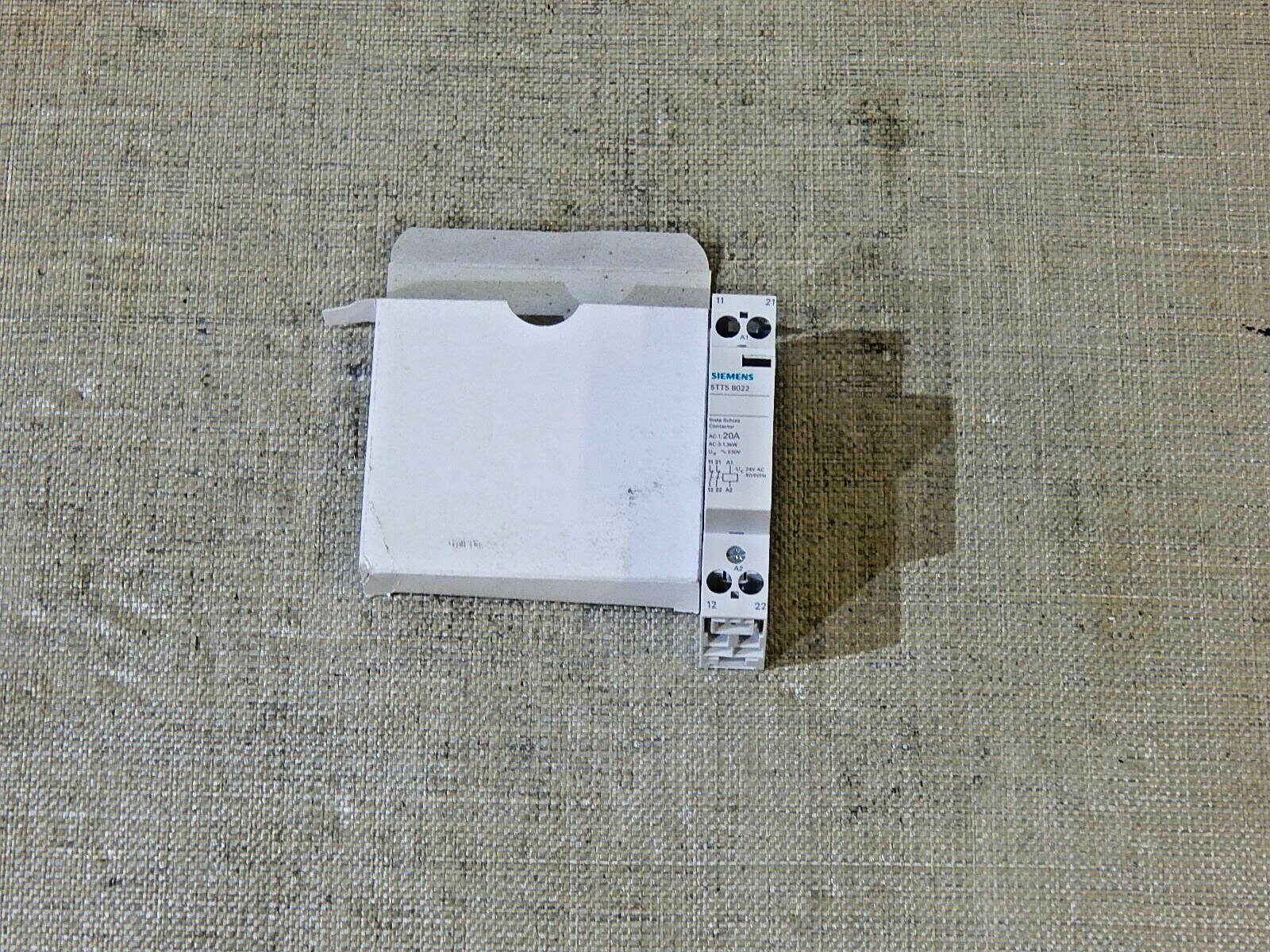  Siemens Installationsschütz 5TT5802   Reiheneinbau 5TT5 8022 New