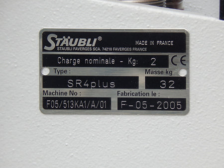  Stäubli Schwenkarmroboter turbo SCARA SR4 plus Steuereinheit 