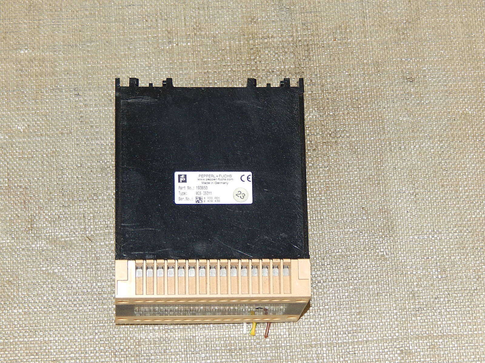  Pepperl+Fuchs Interface Modul WCS-IS311 // 193853 used
