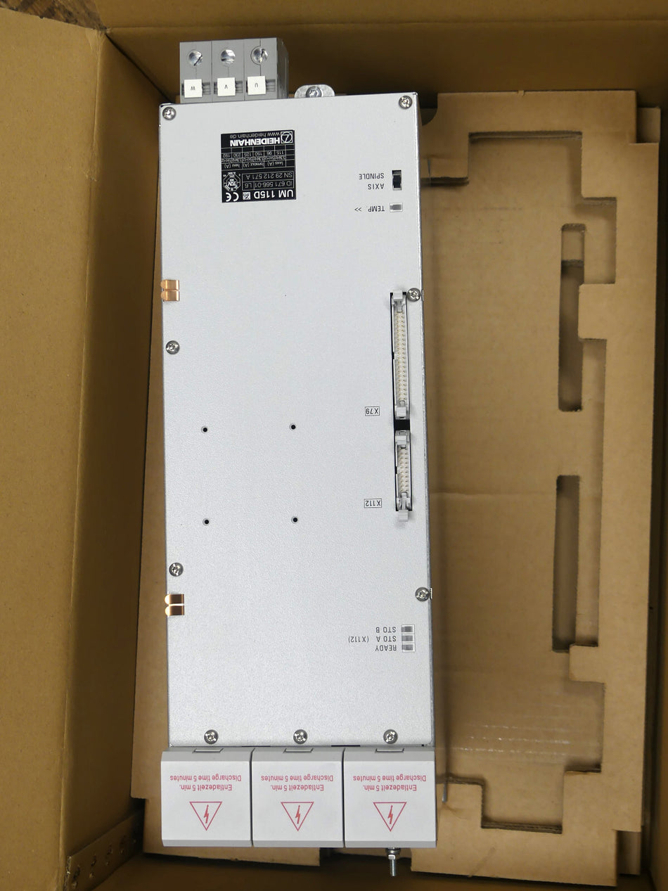 Heidenhain Umrichter - Leistungsmodul UM 115D   UM115D ID 671566-01 L6