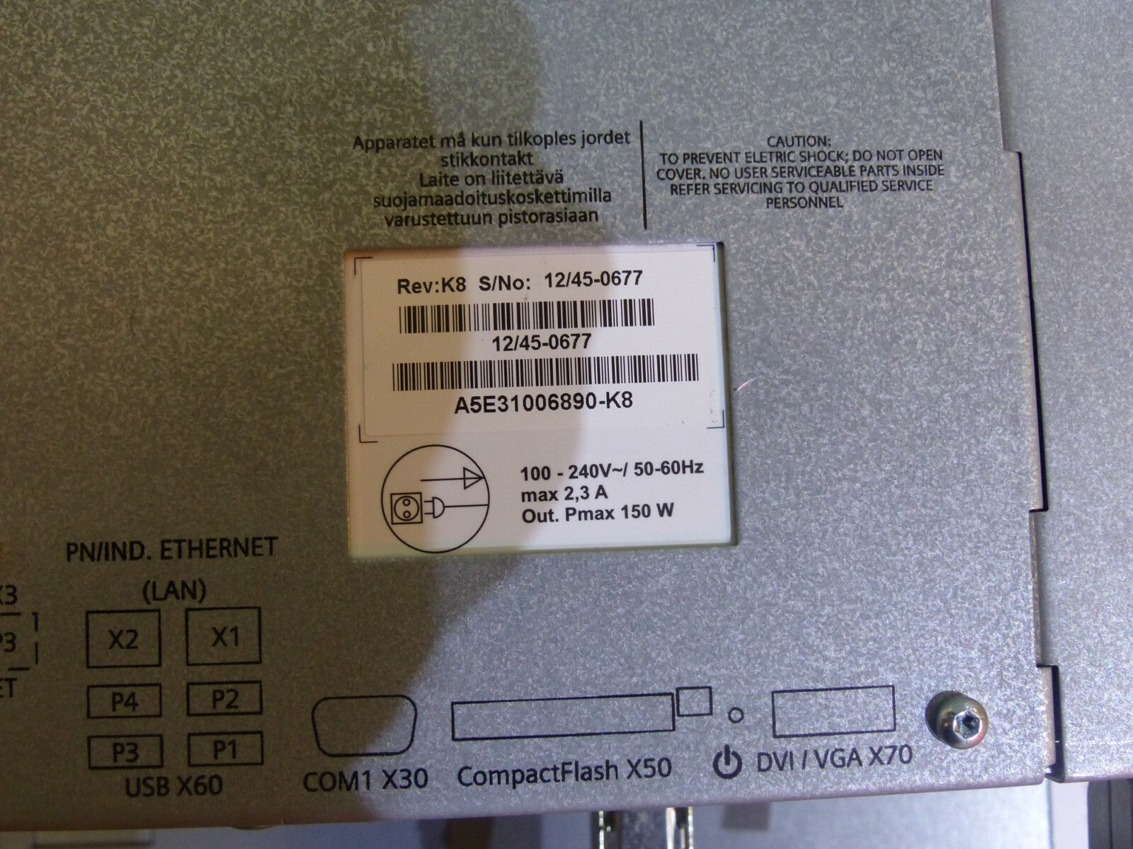 Siemens 6AV7892-0BH30-1AC0
