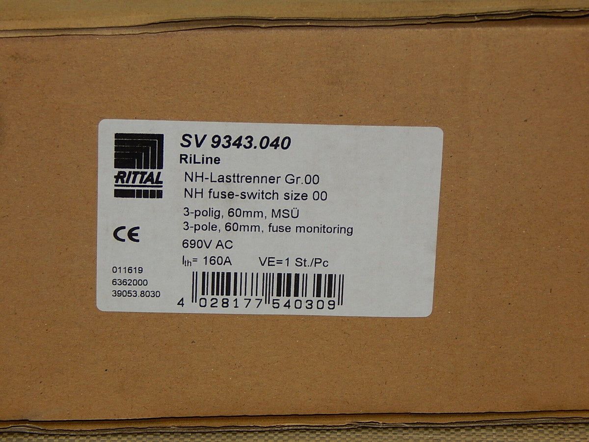  Rittal SV9343.040 160A Lasttrennschalter