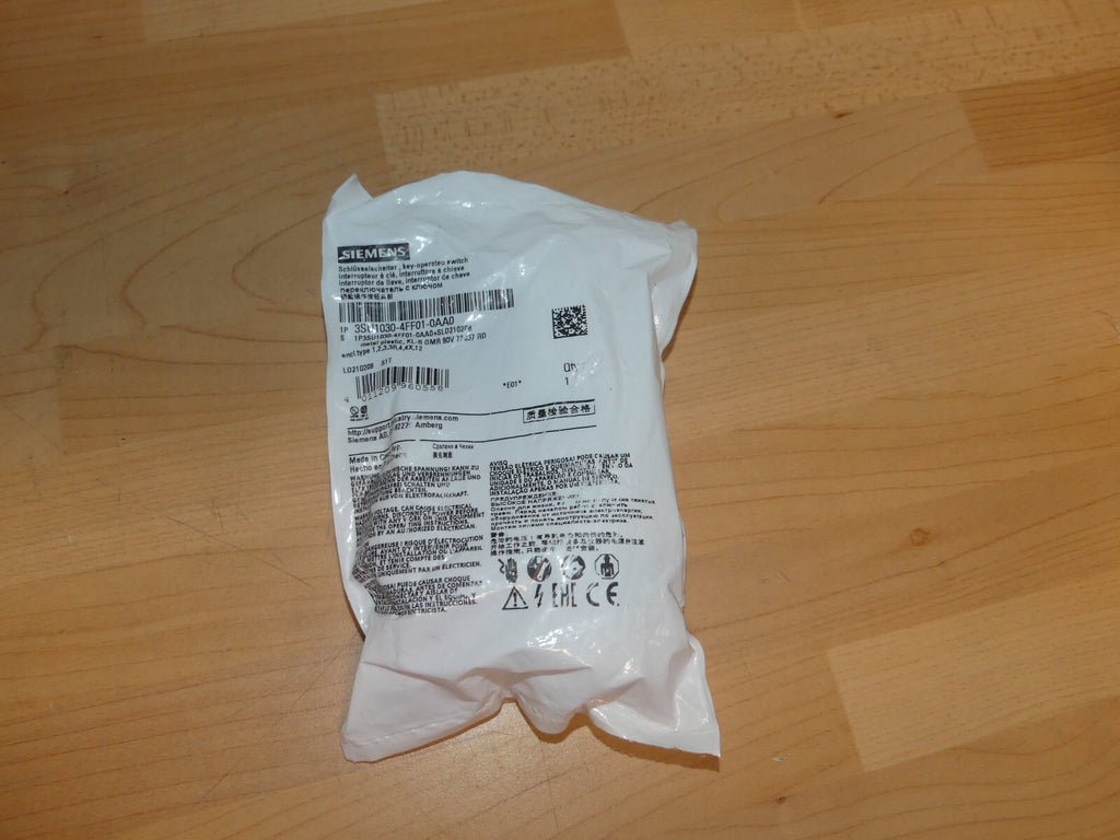 Siemens Schlüsselschalter 3SU1030-4FF01-0AA0