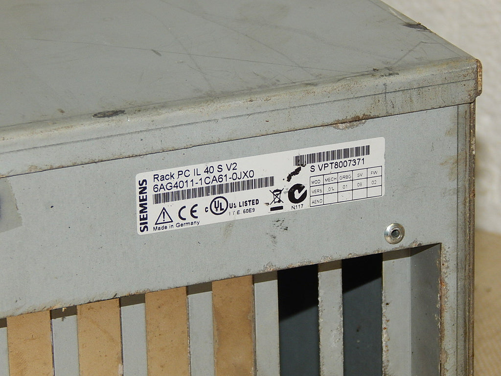  Siemens Simatic Rack PC IL 40 S V2  6AG4104-1CA01-3XX0 Ungeprüft s.Bilder