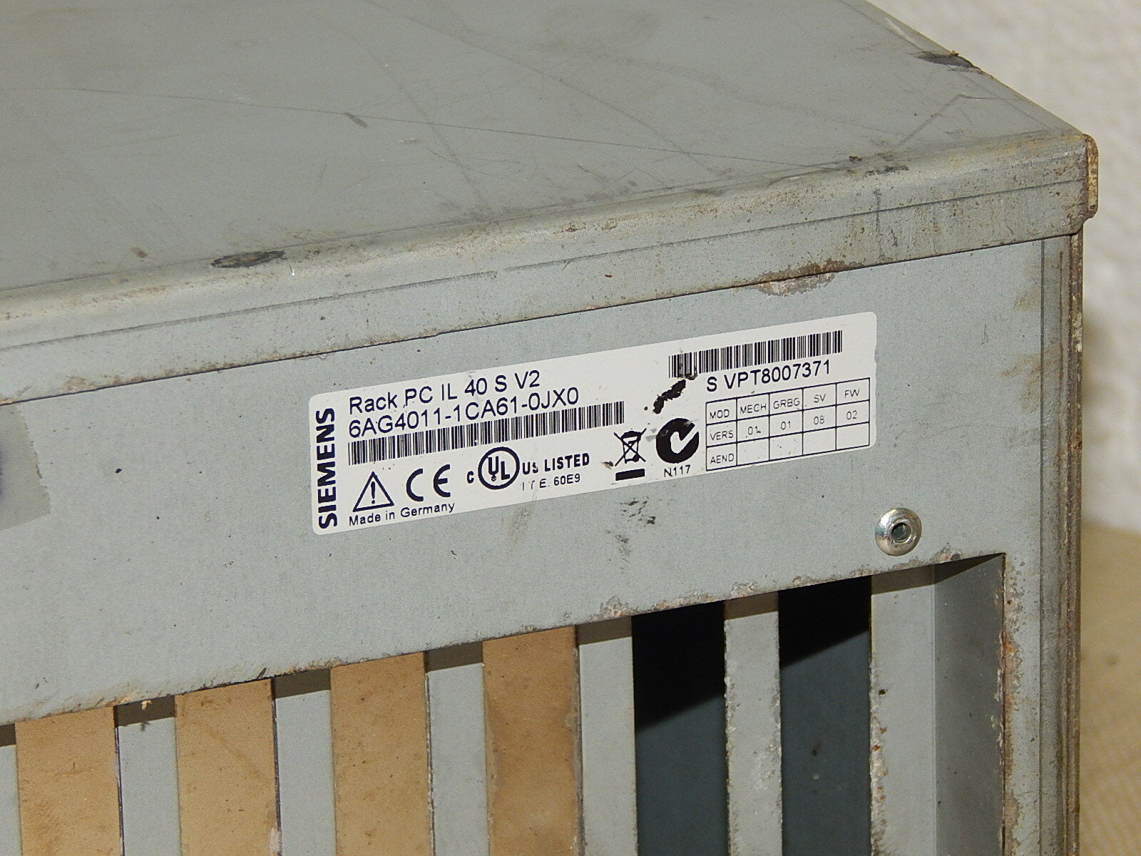  Siemens Simatic Rack PC IL 40 S V2  6AG4104-1CA01-3XX0 Ungeprüft s.Bilder