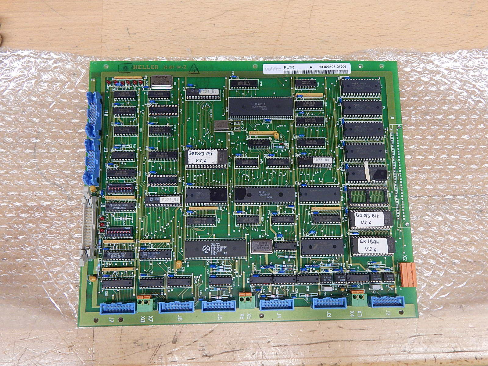 MAIN BOARD 23.020108-01206  PLTR FÜR OPERATOR PANEL UNI-PRO HELLER  