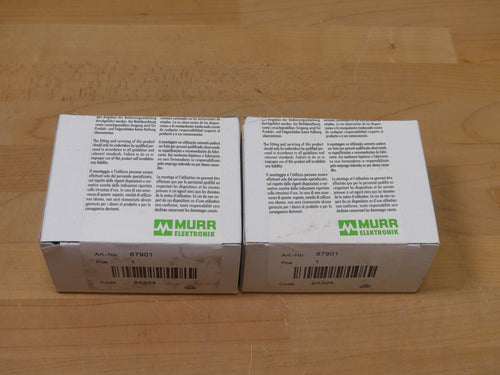 2x Murr Elektronik Steckdose 67901