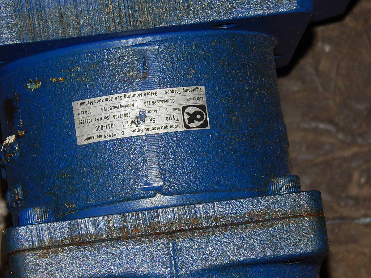 ALLEN-BRADLEY AC SERVO MOTOR 1326AB-B515G-21-K5/163499+TR Drehgeber+Getriebe