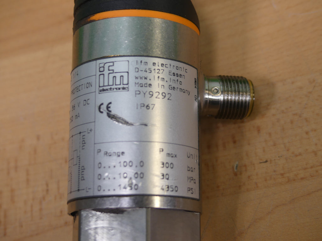 IFM PY9292 Drucksensor