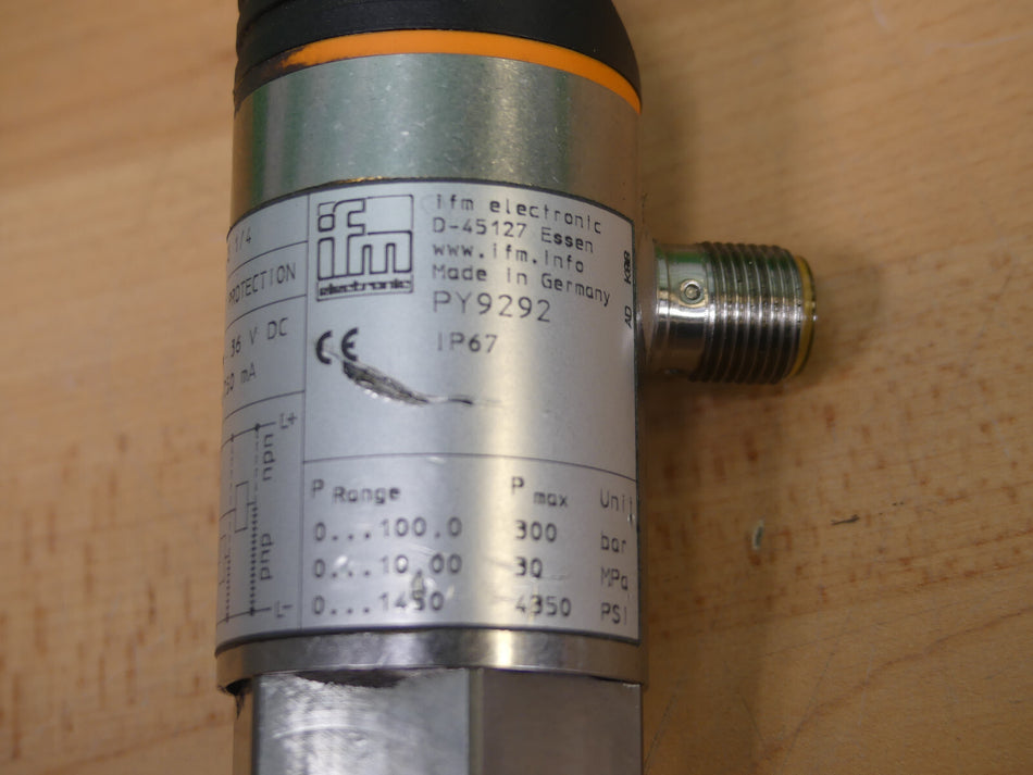 IFM PY9292 Drucksensor
