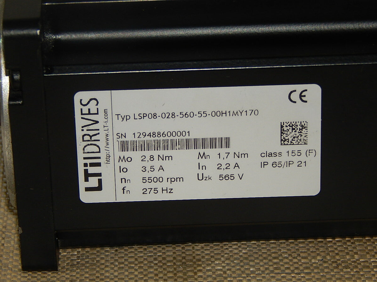 LTi Drives LSP08-028-560-55-00H1MY170 Servomotor Unbenutzt