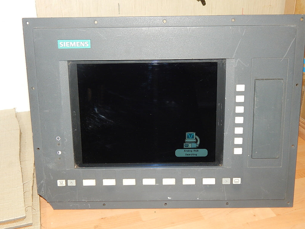  Siemens  Display Monitor 570035.0073.00  PA6-20GK 10GF ecke gebrochen s.Bilder