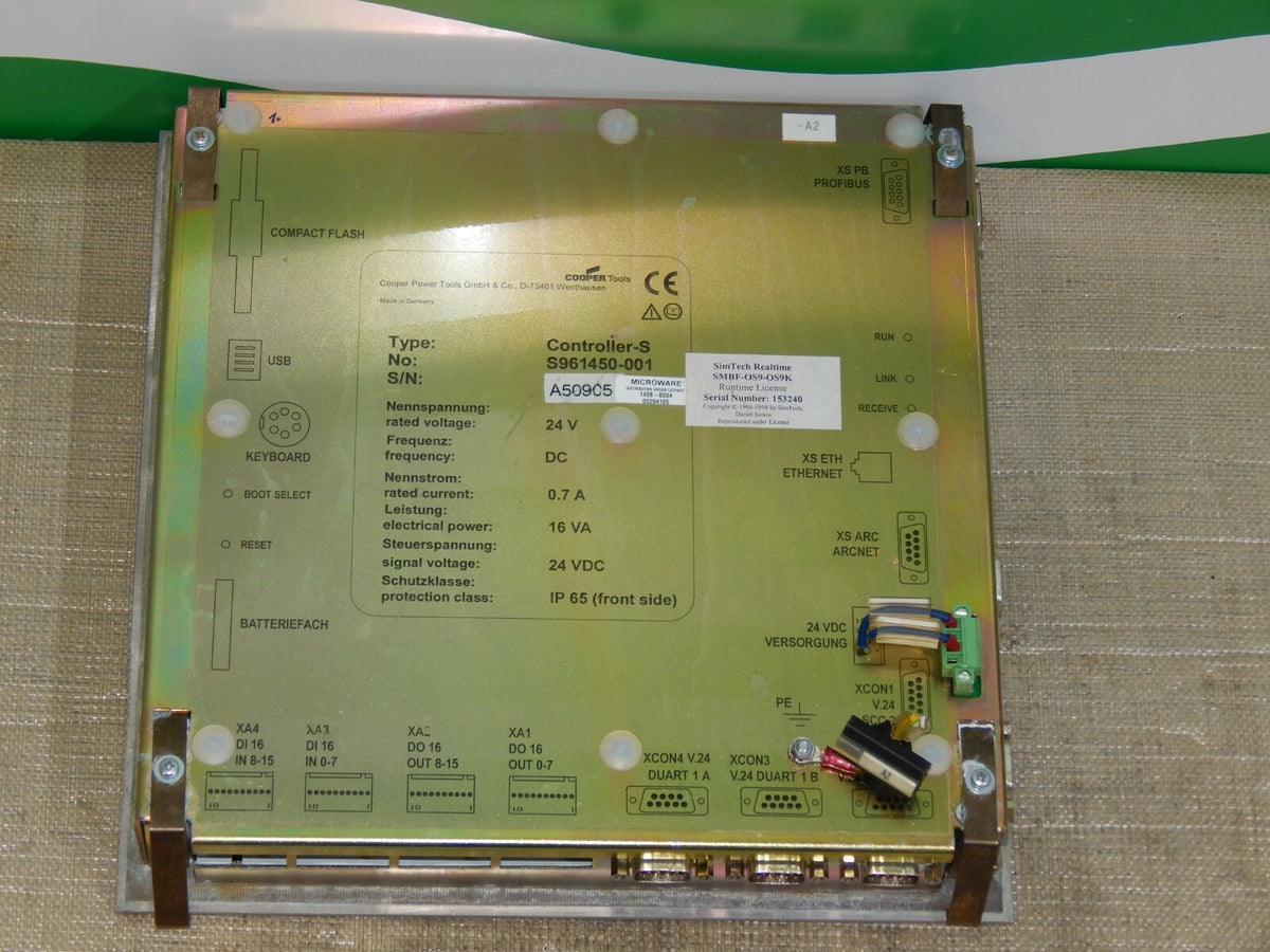  COOPER Tools Controller-S // S961450-001 Display used