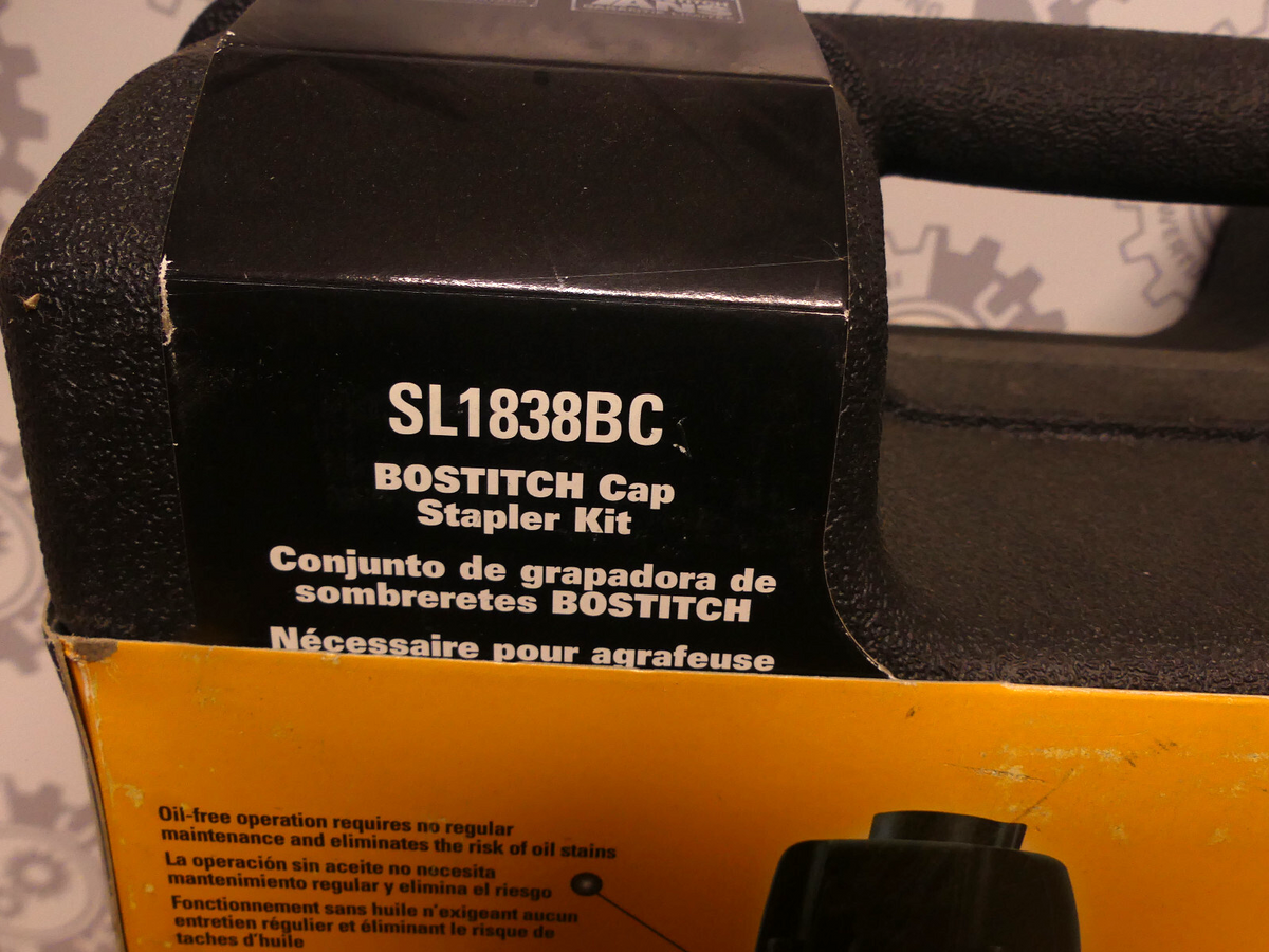 BOSTITCH Drucklufttacker SL1838BC  Klammernagler 3/4"-1 1/2" 19-38mm s.Bilder