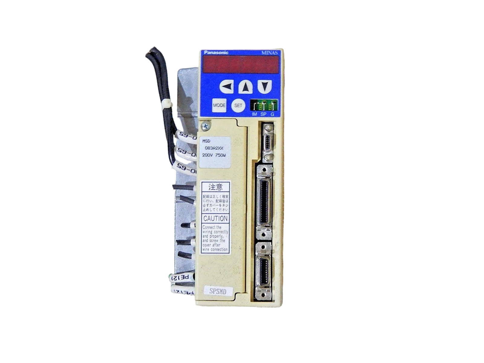  Panasonic MSD083A2XX Servo Driver  Used