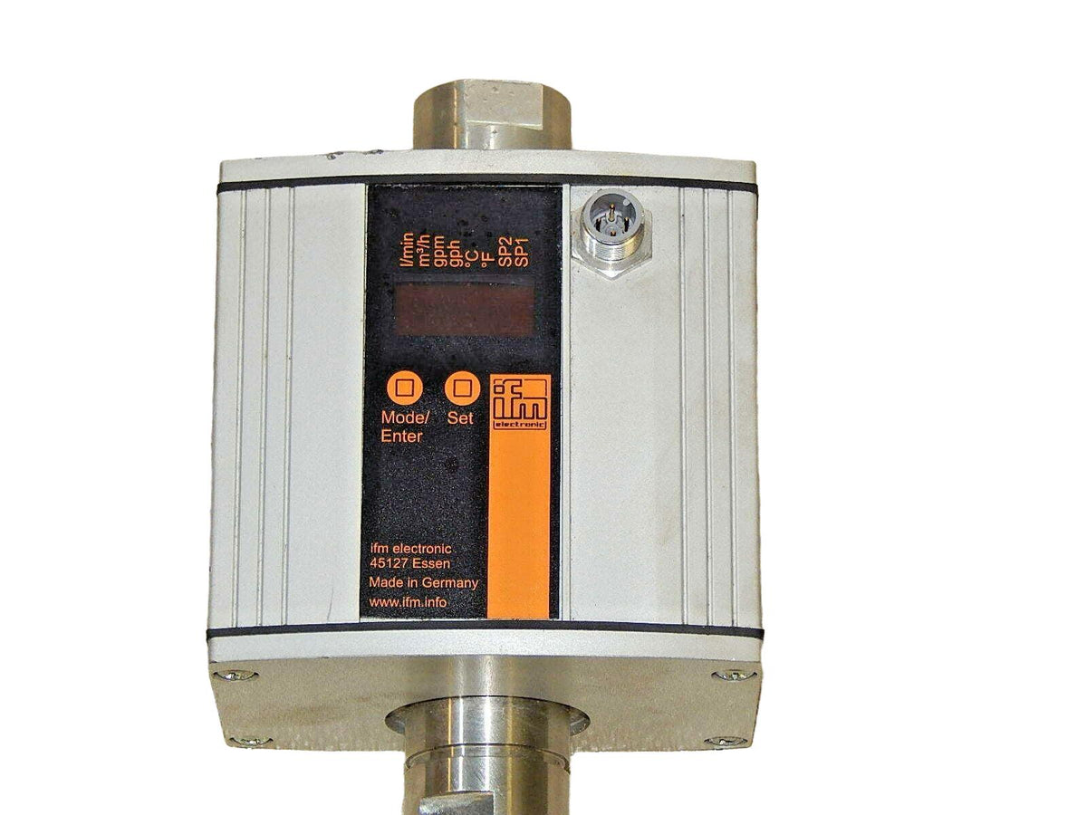 IFM Elektronik SU7200 Ultraschall Volumenstrom Sensor used