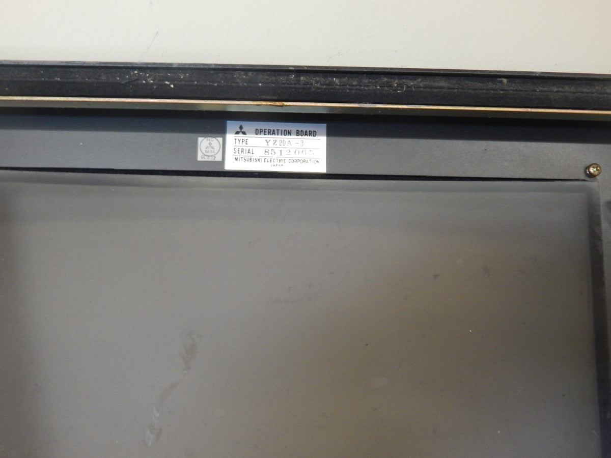 Mitsubishi Operation Panel YZ20A-3_KS-YZ-17B-1_BN624B590G51_BN624A527G52